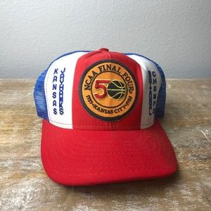 Vintage Kansas Jayhawks NCAA Final Four Champs Hat